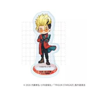 Fanmade TRIGUN STARGAZE Vash Wolfwood Milly Acrylic Stand Set | Anime Hình Sưu Tập Trang Trí Phòng
