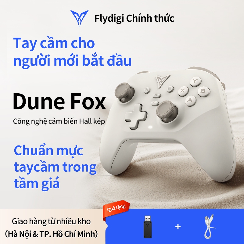 BH 12 tháng Tay cầm chơi game Flydigi Dune Fox，Chất lượng tốt nhất, giá hợp lý nhất，Hàng chính hãng