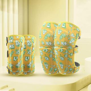 Leipupa Trẻ Em Khuỷu Tay Miếng Lót Đầu Gối Bảo Vệ Hợp Thời Trang Nhẹ Đi Xe Chuyên Nghiệp Chống Mài Mòn Mồ Hôi