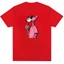 Pink Panther Họa tiết in hình vui nhộn Vải chất lượng cao Thời trang trung tính Áo thun Cotton nguyên chất