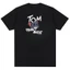 Cat and Mouse Tom Fun Print Design Áo thun thời trang trung tính Cotton màu trơn chất lượng cao