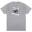 Cat and Mouse Tom Fun Print Design Áo thun thời trang trung tính Cotton màu trơn chất lượng cao