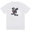 Cat and Mouse Tom Fun Print Design Áo thun thời trang trung tính Cotton màu trơn chất lượng cao