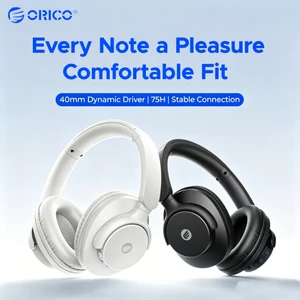 Tai nghe không dây qua tai ORICO Khử tiếng ồn ANC Pin dài 84H Trình điều khiển 40mm Âm thanh không gian Tai nghe Bluetooth Tai nghe thoải mái có thể gập lại cho trò chơi văn phòng du lịch