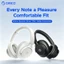 Tai nghe không dây qua tai ORICO Khử tiếng ồn ANC Pin dài 84H Trình điều khiển 40mm Âm thanh không gian Tai nghe Bluetooth Tai nghe thoải mái có thể gập lại cho trò chơi văn phòng du lịch