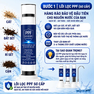 watfac Máy lọc nước trong suốt trong suốt Bộ lọc gốm Máy lọc nước nhà bếp