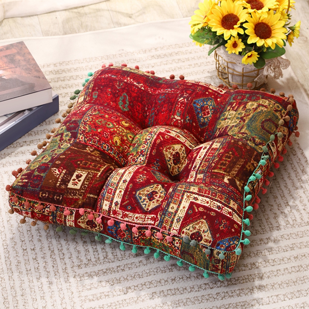 Boho Ghế Đệm Ghế Cho Ghế Ăn Trong Nhà Phòng Trẻ Em Góc Đọc Ban Công Phòng Khách Đệm Sàn Để Ngồi Mềm Mại