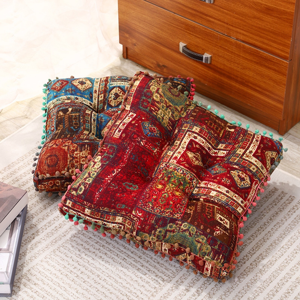 Boho Ghế Đệm Ghế Cho Ghế Ăn Trong Nhà Phòng Trẻ Em Góc Đọc Ban Công Phòng Khách Đệm Sàn Để Ngồi Mềm Mại