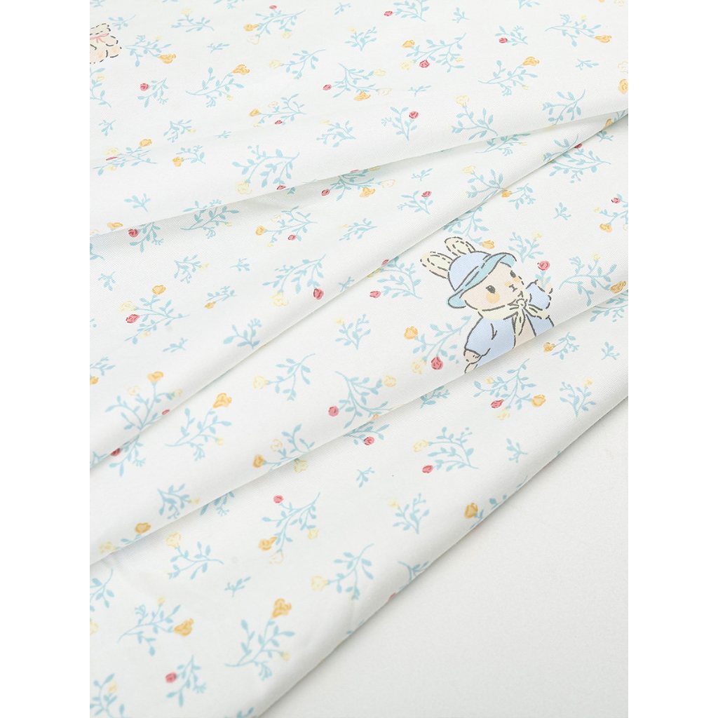 Phong Cách Mộc Mạc Nguyên Chất Cotton In Hoa Vải May Trẻ Em Váy Chăn Ga Gối Rèm Và Handmade DIY Quần Áo Vải TJ11054