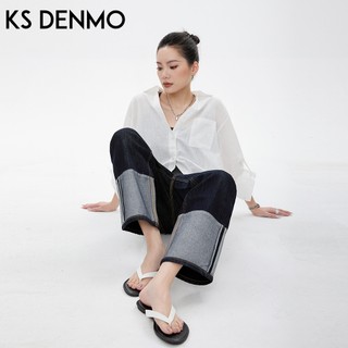 Quần jean thẳng nữ chất liệu denim xanh cao cấp, phong cách mới, ôm vừa phải đến mắt cá chân