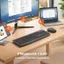 Meetion 4133 Bo ban phim chuot khong day 2.4G Bluetooth em Full Size 9 phim tat 4 DPI cho Windows Mac