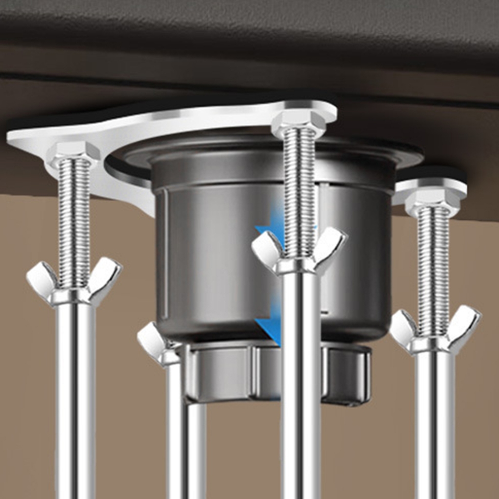 Giá đỡ bồn rửa Undermount Thiết thực Lắp đặt dễ dàng Hệ thống sửa chữa hạng nặng nhẹ cho nhà bếp Phòng tắm tại nhà Mặt bàn