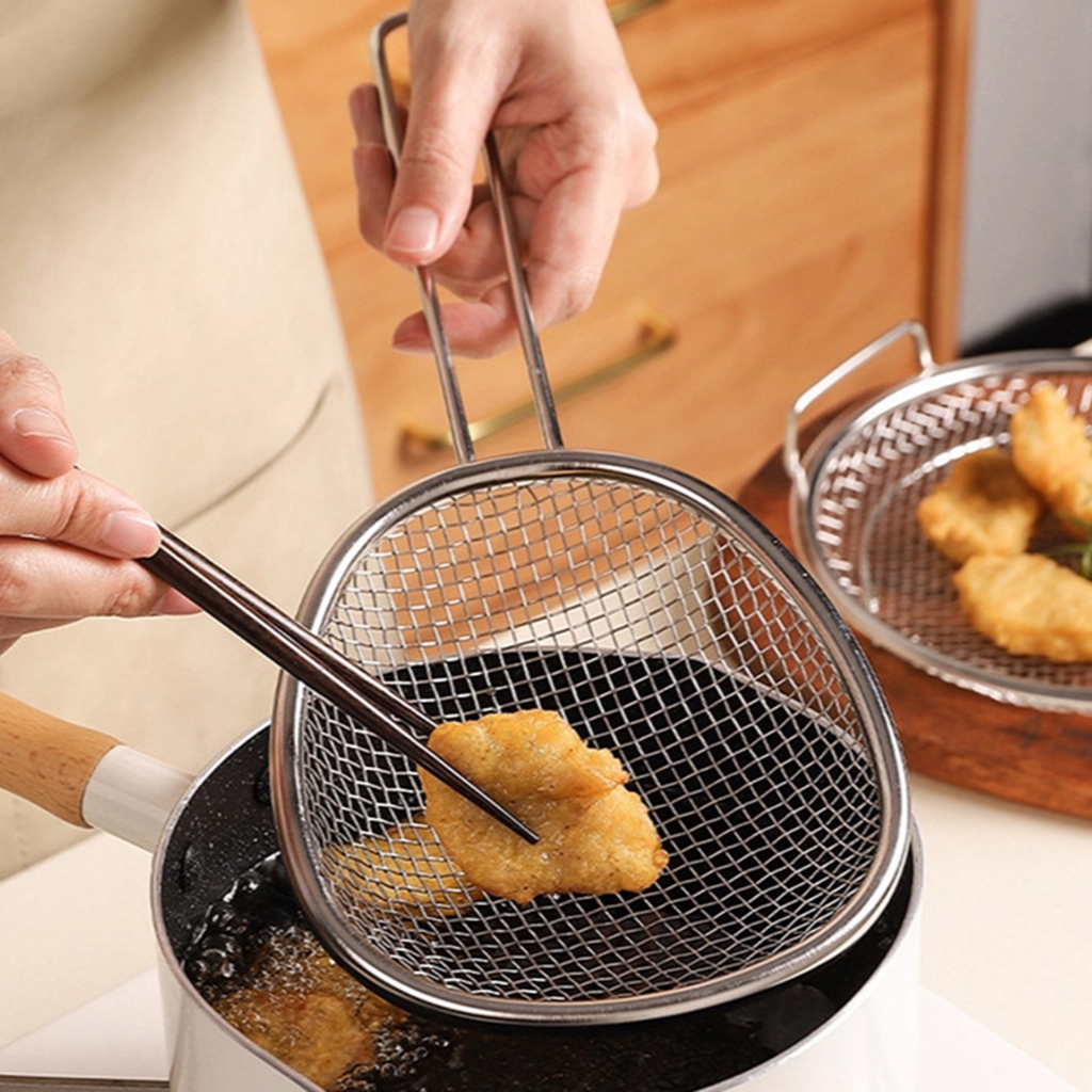 Nhà Bếp Lọc Lưới Thô Lọc Skimming Dụng Cụ Nhà Bếp Phụ Kiện Nấu Ăn Và Chiên Skimmer. Cho Mì Spaghetti
