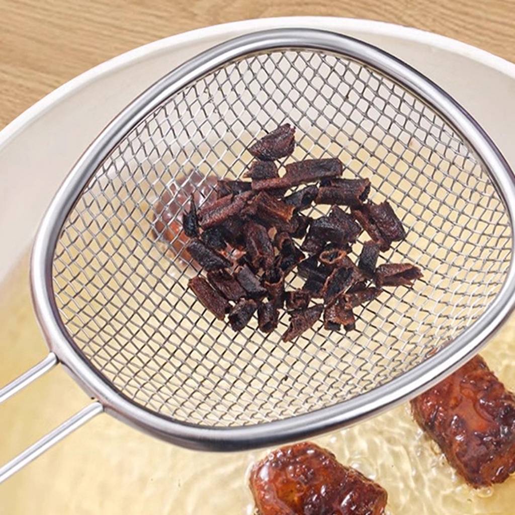 Nhà Bếp Lọc Lưới Thô Lọc Skimming Dụng Cụ Nhà Bếp Phụ Kiện Nấu Ăn Và Chiên Skimmer. Cho Mì Spaghetti
