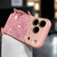Ốp điện thoại mềm in hình trái tim lấp lánh tương thích với iPhone 13 pro max 14 pro max 15 pro max 16 pro max 17 pro max