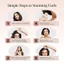 Bộ máy uốn tóc không nhiệt Satin – Máy uốn tóc không nhiệt qua đêm & 2 máy uốn tóc Satin, Máy uốn tóc thoải mái khi ngủ để tạo kiểu tóc không có lông, không gây hư tổn nhiệt