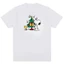 Áo thun vải cotton nguyên chất thời trang trung tính Snoopy và Woodstock hoạt hình Giáng sinh