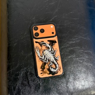 Ốp điện thoại Halo 3D Drop Gel Scorpion Thích hợp cho iPhone 11 12 13 14 15 16 17 Pro Max Trong suốt Full Pack Vỏ silicon chống rơi