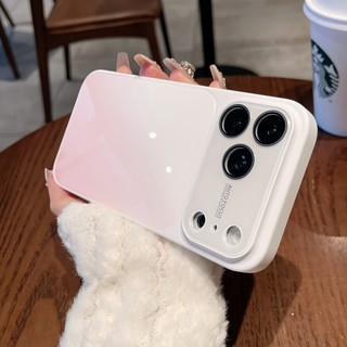 Cửa sổ xem lớn Gradient ngay lập tức thay đổi sang 17 vỏ điện thoại phù hợp cho iPhone 12 13 14 15 16 17 Pro Max Vỏ silicon bảo vệ toàn diện