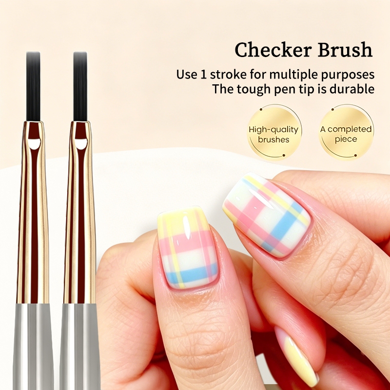 Cọ vẽ nail nghệ thuật, cọ liner vẽ móng, dụng cụ làm móng với lông acrylic cho sơn gel UV, thiết kế DIY