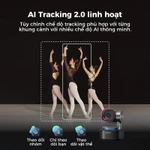OBSBOT Tiny 3 Webcam 4K PTZ, Cảm biến 1/1.28", Nhận diện cử chỉ, Theo dõi AI, 120FPS, Livestream — ảnh 6