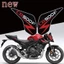 Dành Cho Xe HONDA CB500F 2019-2024 CB400F 2024 Xe Máy Bên Xe Tăng Miếng Lót Bảo Vệ Đầu Gối Tay Cầm Chống Trơn Trượt