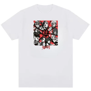 Cột Devil Killer Thiết kế in hình vui nhộn Áo thun Cotton chất lượng cao thời trang trung tính