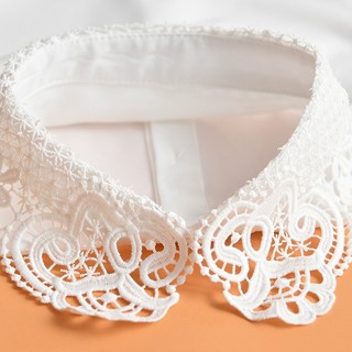 Cổ áo giả Gildedhomin ren, tháo lắp dễ dàng - Phù hợp cho áo sơ mi nữ và trẻ em