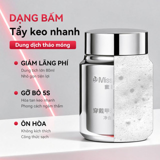 Tẩy sơn móng tay miếng bọt biển sơn móng tay nghệ thuật tẩy keo cho đầu móng chắc chắn nhẹ nhàng trên ngón tay tẩy sơn móng tay khô nhanh