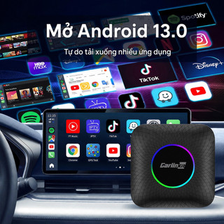 CarlinKit Tbox Ambient Android Box Ô Tô Apple CarPlay Android Auto Qualcomm Snapdragon 6225 8 nhân