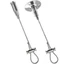 Có thể điều chỉnh 1,5mm 304 Dây thép không gỉ Dây treo Bảng quảng cáo trần Bảng Acrylic Treo cố định Bộ dây treo