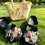 Phong Cách Dễ Thương Sao Biển Sandal Giày Quyến Rũ Ngọt Ngào Có Thể Tháo Rời Đồ Trang Trí Cho Bé Gái Dép
