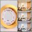 Đèn LED âm trầm Downligh Home Đèn trần ba màu Đèn nhúng lỗ 3 inch Nhôm chống chói cho phòng khách Phòng ngủ Phòng tắm Hành lang Văn phòng