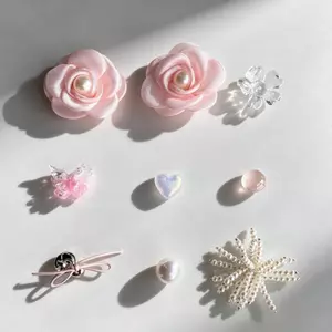 Phong Cách Cổ Tích Ngọc Trai Hoa Sandal Giày Quyến Rũ Ngọt Ngào Có Thể Tháo Rời Đồ Trang Trí Cho Bé Gái Dép