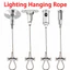Có thể điều chỉnh 1,5mm 304 Dây thép không gỉ Dây treo Bảng quảng cáo trần Bảng Acrylic Treo cố định Bộ dây treo