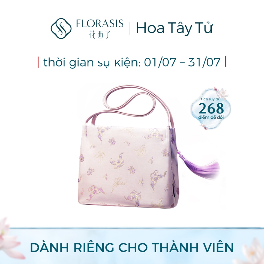 【Độc quyền thành viên】Florasis (Hoa Tây Tử) Túi đeo vai Điệp Luyến Hoa
