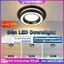 Đèn LED âm trầm Downligh Home Đèn trần ba màu Đèn nhúng lỗ 3 inch Nhôm chống chói cho phòng khách Phòng ngủ Phòng tắm Hành lang Văn phòng