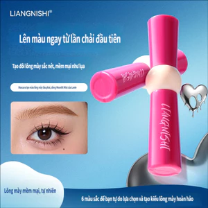 Liangni Shiyue Light Mist Color Giữ Kem Lông Mày Chống Thấm Nước Chống Mồ Hôi Chống lem Không Đổ Lông Mày Hoang Dã 6 Màu Phù Hợp Cho Người Mới Mới Bắt Đầu Lâu-