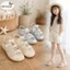 Xăng đan Mũi Đóng Mũi Nữ Nơ Kim Loại Bạc / Màu Be Đế Bằng Có Thể Điều Chỉnh Dây Đeo Mắt Cá Chân Đế Cao Su Chống Trơn Trượt Trẻ Em Mùa Hè Công Chúa Giày Thường Ngày