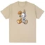 Thiết kế in hình thỏ nửa robot, áo thun cotton nguyên chất, thời trang, chất lượng cao