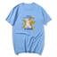 Chuột Đánh vần Phía Sau Là Ngôi Sao Áo Phông Ngộ nghĩnh Chuột Áo Cổ Tròn Động Vật Đồ Họa Tee Cotton Tay Ngắn Áo Thun Thường Ngày