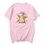 Chuột Đánh vần Phía Sau Là Ngôi Sao Áo Phông Ngộ nghĩnh Chuột Áo Cổ Tròn Động Vật Đồ Họa Tee Cotton Tay Ngắn Áo Thun Thường Ngày