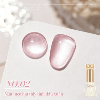 Miss Gooey Sơn móng tay dạng gel màu hồng nhạt mới độ bão hòa cao làm mịn tức thì màu hồng nữ tính kiểu Pháp.