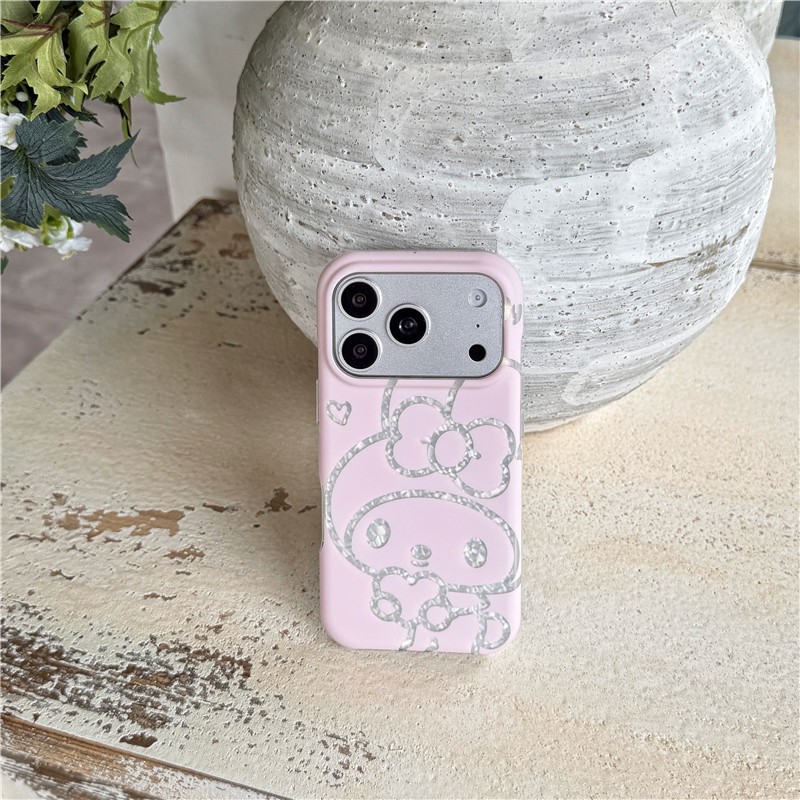IPhone 17 Pro max Line vẽ họa tiết hoạt hình TPU materia IMD quá trình Vỏ điện thoại