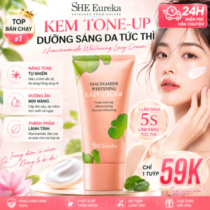 1PC 59.000₫ SHEEureka Da xỉn màu| Kem nâng tone da mặt Niacinamide dưỡng trắng tự nhiên |giảm thâm xỉn