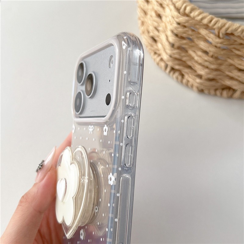 IPhone 17 Pro max Vỏ điện thoại hình nơ phát hiện giống như gương TPU materia IMD
