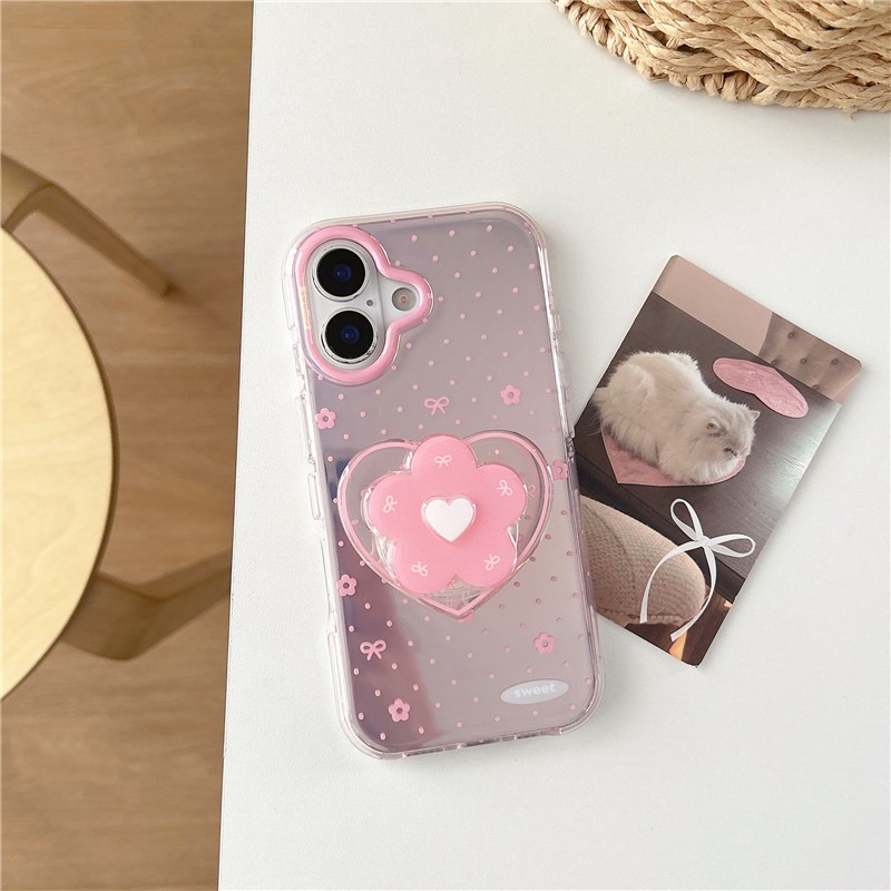 IPhone 17 Pro max Vỏ điện thoại hình nơ phát hiện giống như gương TPU materia IMD