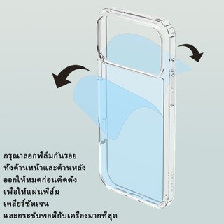 Lereach cho Xiaomi 17T Pro / 17T / 15T Pro / 15T Vỏ điện thoại từ tính, Acrylic + TPU, Vỏ sạc từ tính trong suốt chống sốc 4 tông màu