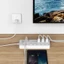 ORICO Surge Protector Power Strip 5 US Ổ cắm riêng rẽ Công tắc 2 cổng sạc USB Dây nối dài gắn tường Quá tải Dải nguồn chống sét cho máy tính xách tay Điện thoại Văn phòng tại nhà