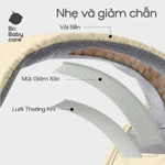 【Giao Hàng Nội Địa】Túi đựng tã Bc Babycare Ba lô Túi đựng tã lót không thấm nước có túi cách nhiệt Dây đeo xe đẩy mẹ — ảnh 3